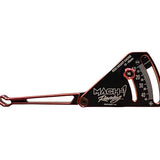 MACH-1 RACING 10-45MM RIDE HEIGHT GAUGE BLACK / RED