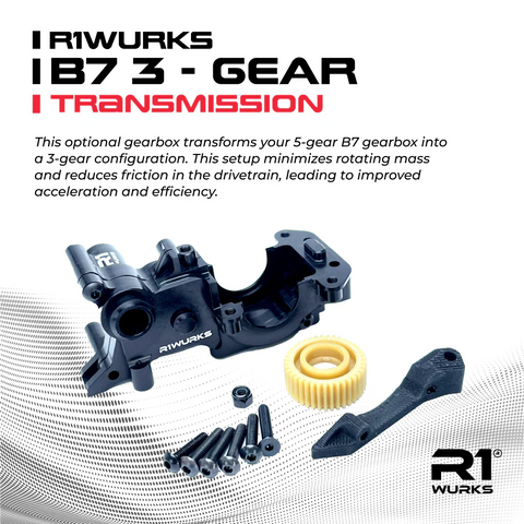 R1 Wurks 900047 B7 3-Gear Transmission