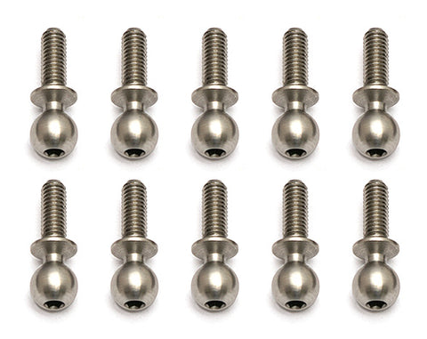 Heavy-duty Ballstuds, 8 mm, long neck