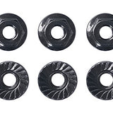 M4 Low Profile Serrated Steel Wheel Nuts