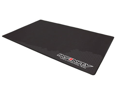 <A0071B> INFINITY PIT MAT "IF Pattern" (100x60cm/Black)