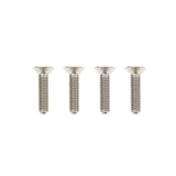 <B02312T> M3x12mm MC TITANIUM FLAT HEAD SCREW (4pcs)