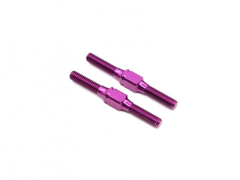 M3x30mm Turnbuckle, Aluminumm, Purple