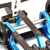 F1 ULTRA Titanium Rear Axle (LW Ball Diff Axle)