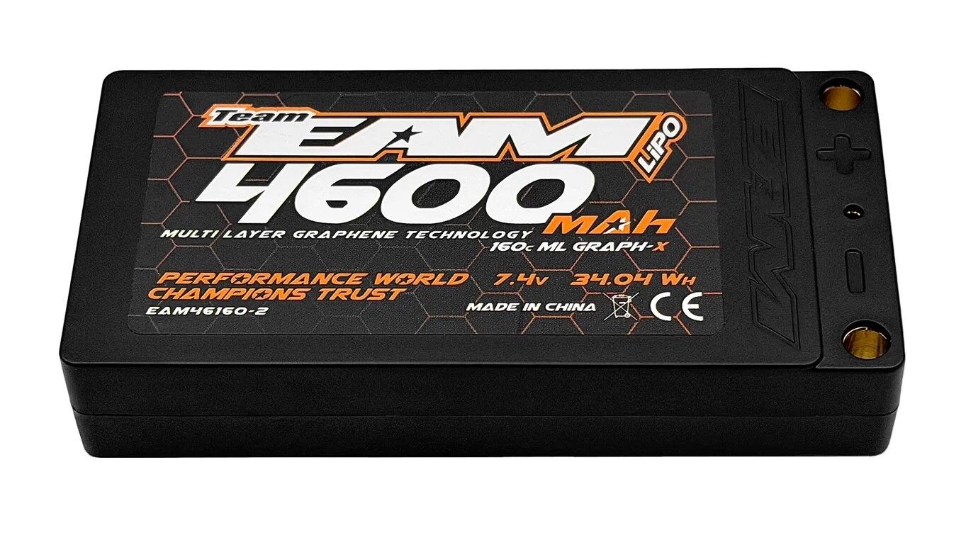EAM MLG-X 4600mAh 160C 7.4V 2S ULCG Shorty LiPo