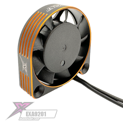 Exalt 40x40x10mm Aluminum High Speed Fan (Black/Gold) (EXA9201)