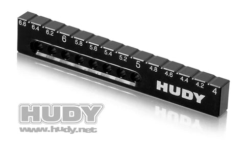 HUDY ULTRA-FINE CHASSIS DROOP GAUGE 4.0-6.6MM - HD107714