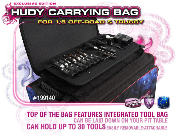 HUDY 1/8 OFF-ROAD & TRUGGY CARRYING BAG - EXCLUSIVE EDITION