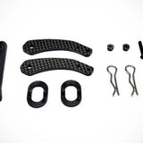 Carbon Graphite Rear Body Mount (Set) for X3-GTS