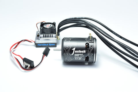 XR10 Justock ESC & Handout 17.5T Motor (Combo)