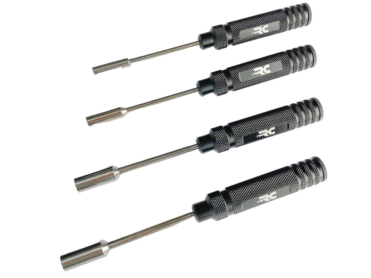 I'M RC 4PC HEX SOCKET DRIVER - CHROME HEX SOCKETS CHROME HEX TIPS ...