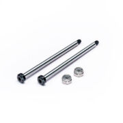 RC10 Rear Inner 58.2mm Hardened Hinge Pin w/locknuts (2) 2WD/4WD Team Associated