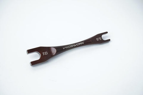 Steel Turnbuckle Wrench (5.5mm & 7.0mm) (For 3mm & 4mm Nut)