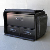 1/10 Compact 3 Drawer PP Frame Buggy Bag (1/10, 1 Large & 2 Medium) Plastic Frame Version