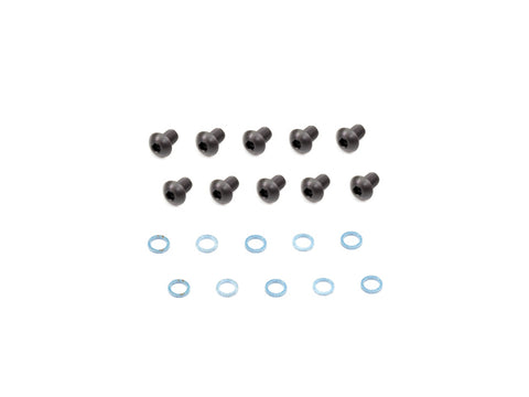 IFB8 SHOCK CAP SCREW AND GASKET (10pcs) <M115>