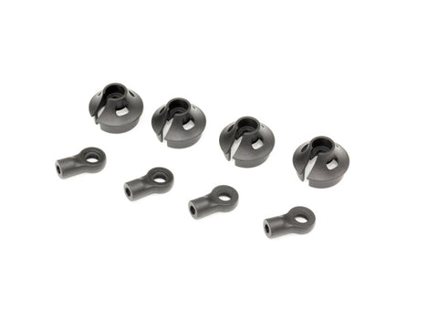 IFB8 SHOCK BALL END & SPRING RETAINER (4pcs) <M128>