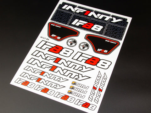 IFB8 DECAL SHEET (BLACK) <M147BK>