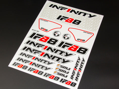 IFB8 DECAL SHEET (WHITE) <M147WT>