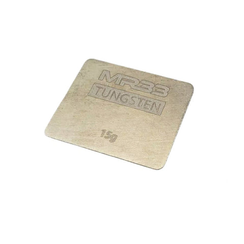 MR33 Tungsten Weight 26x31,5x1mm - 15g