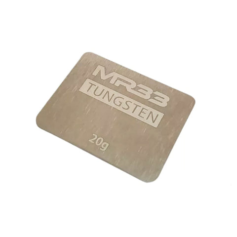 MR33 Tungsten Weight 24x30x1,5mm - 20g