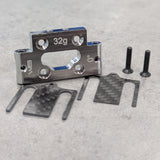XB2 - Xray XB2 316 Stainless Steel 0° Front Bulkhead - ARC