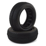 Super Mini - 1/10th 2WD Front Buggy Tires w/Grey Inserts (2pc)