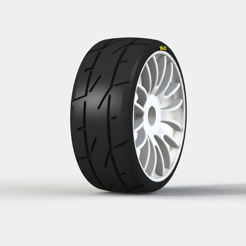 PMT 1/8 GT Carved Rally18 Reinforced Tyres