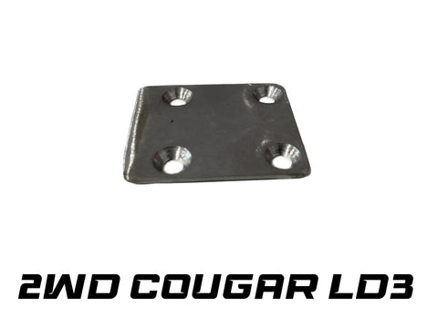 SRC Stainless Steel Rear Chassis Skid Protector Cougar LD3 (1pc)