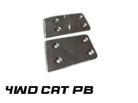 SRC Stainless Steel Front and Rear Chassis Skid Protector CAT PB 2pcs.