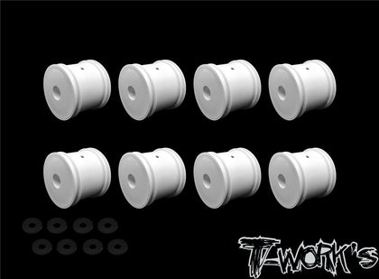 TE-238-B  12mm Truck Wheel White (  TLR 22T 4.0 )  4/8pcs. - 12mm Truck Wheel Yellow   8pcs.