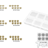 TE-243-S Brass Washer Set For Suspension Arm 3 x 7.5 ( Each 8pcs. )