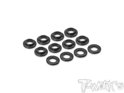 TO-201-35.4 POM Shock Shaft Guides ( SWORKZ S35.4 EVO/ S35.4E EVO /Sparko F8)
