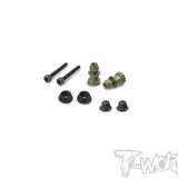 TO-240-X5B	Hard Coated 7075-T6 Alum. Shock Standoffs ( Hong Nor X5B)  4pcs. - Hard Coated 7075-T6 Alum. Shock Standoffs -2mm ( Hong Nor X5B)  2pcs.