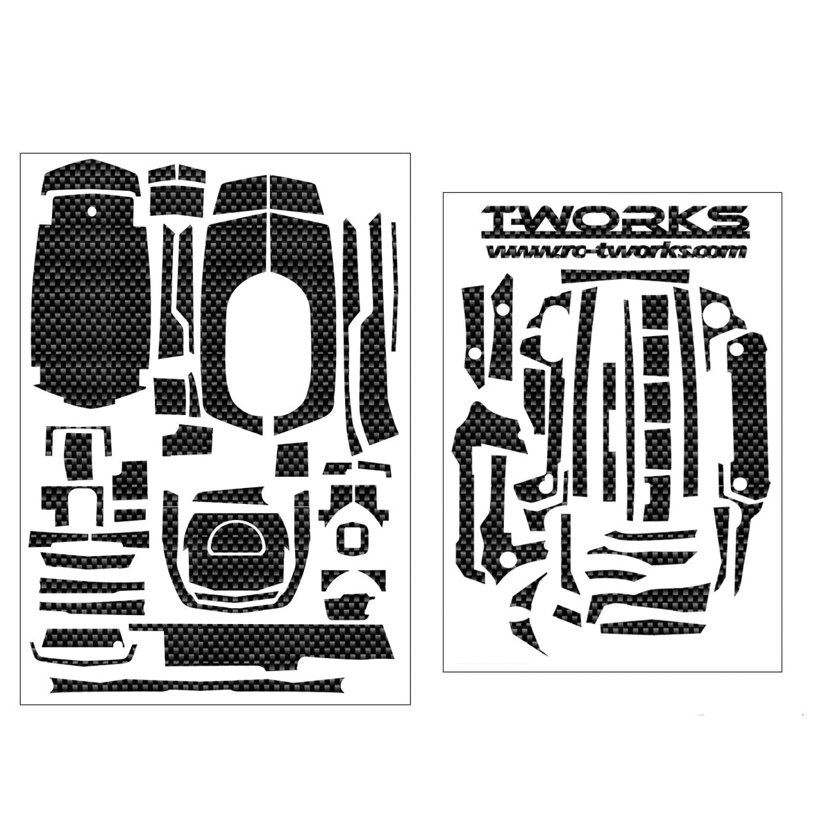 TS-045 Shiny Graphite Sticker (For Sanwa & Airtronics M17 ) – Speedy RC