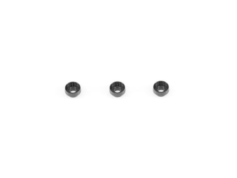 <TS048> ALU SERVO WASHER (Black/3pcs)