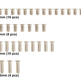 <TS149> M3 STAINLESS THIN FLAT HEAD SCREW SET (38pcs)