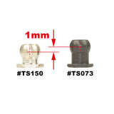 <TS150> LOW-MOUNTED LOWER ARM BALL 4.9mm (-1mm/Silver/4pcs)