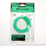 CAYOTE 13AWG Thin-Wall Silicone Wire(1 Meter), Aurora Green, 3.5mm OD OnlyFor CREST RS60/RS80/RS120/Crest X Evo