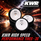 KWR High Speed 36 High Performance Competition Tyre Set