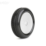 JETKO J-13 1/10 2WD Front Buggy Mounted Tires (Pre-Glued)