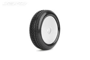 JETKO J-13 1/10 2WD Front Buggy Mounted Tires (Pre-Glued)