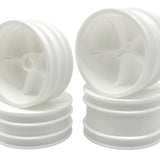 Losi JRX2 Dish Wheel Set WIDE Front (4pc)
