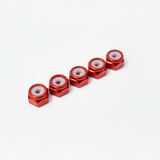 Hiro Seiko 2mm Alloy Nylon Nut (5pcs)