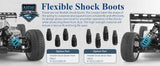 Sparko F8 Flexible Shock Boots Front (4)