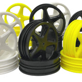 Losi XX 5 Spoke 2WD Set with Narrow 21mm Front Wheel (4pc)