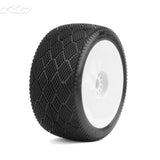 JETKO J-Zero 1/8 Truggy Pre-Glued Tires (PAIR)