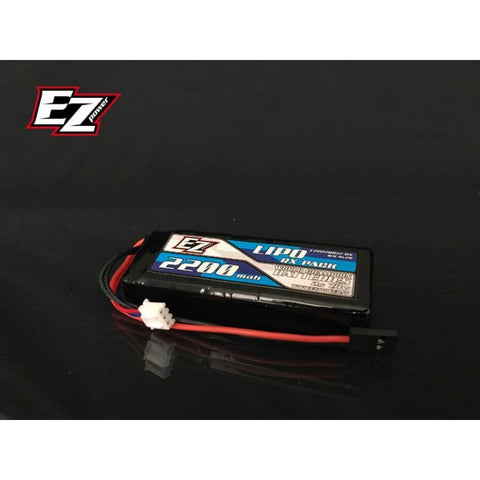 EZpower 2S 7.4V 2200mAh RX/TX LiPo Battery
