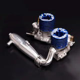 OS Engines Max-12TG Version 5 .12 Nitro On-Road Engine with 1080SC MT02 Pipe and Header