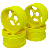 Yokomo YZ10 | Works '91 5 Spoke Wheel Set (4pc)