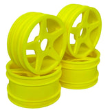 Yokomo YZ10 | Works '91 5 Spoke Wheel Set (4pc)
